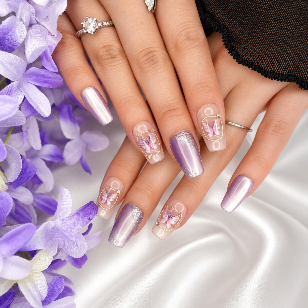 Amethyst Butterfly Dream